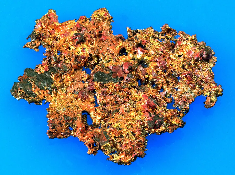Ten-centimeter native copper specimen from near Bisbee, Arizona